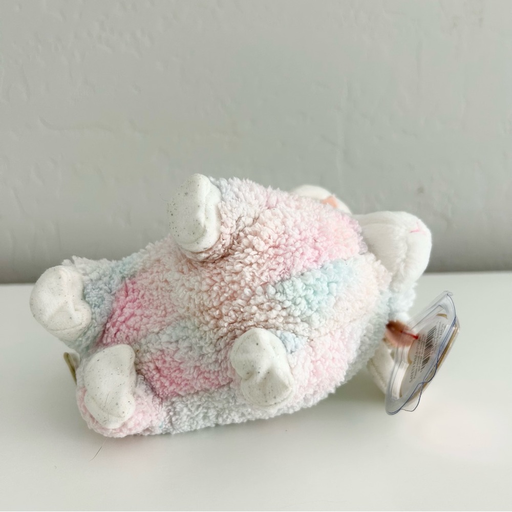 Beanie Babies Bam the Ram Plush Toy | TY Bam Sheep Stuffed Animal - Picture 6 of 10